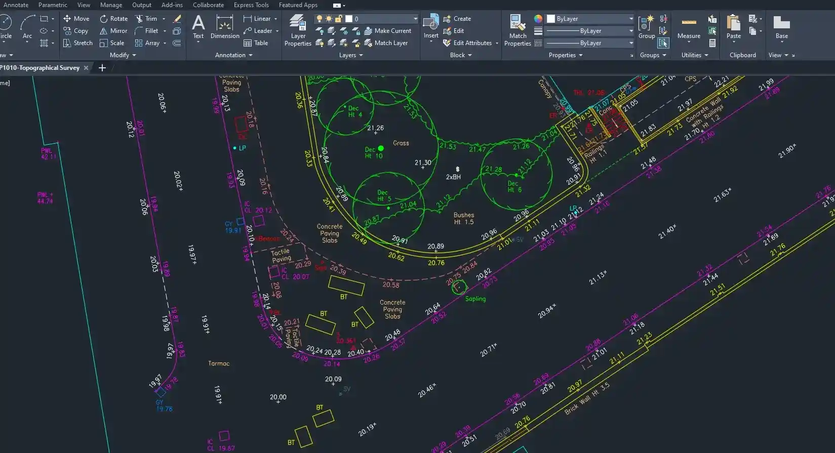 Topographical survey in London by Da Vinci Engineering