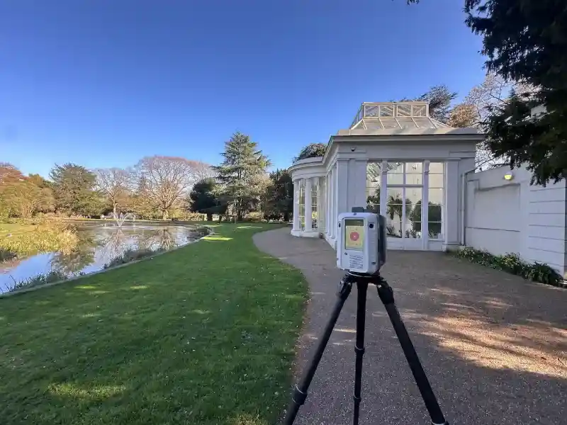 3D laser scanning in London using Leica high-definition scanner